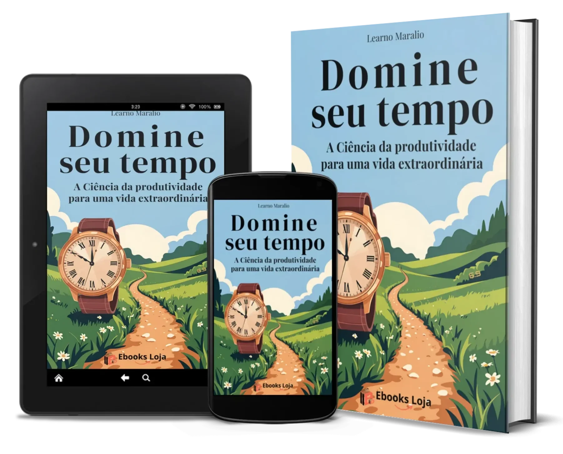 Capa do Ebook Domínio do Tempo: A Ciência da Produtividade Extraordinária