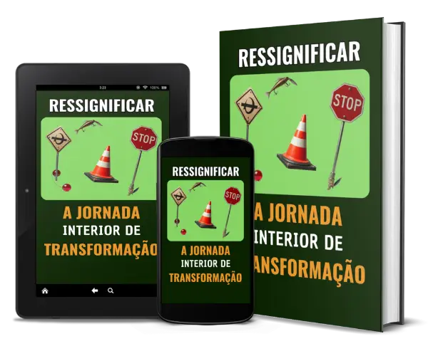 Capa do ebook Ressignificar: A Jornada Interior de Transformação.